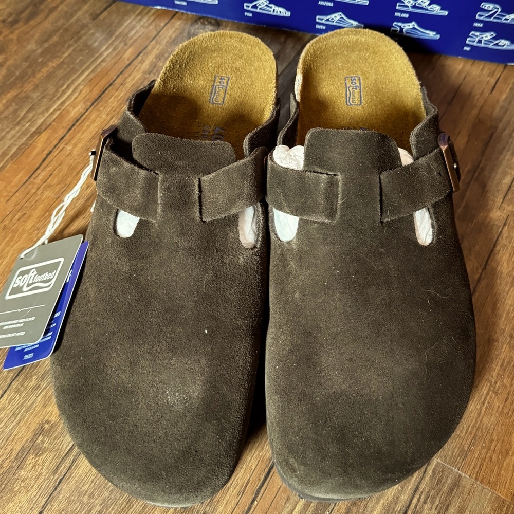 Birkenstock Boston Soft footbed Mocha 40 Narrow